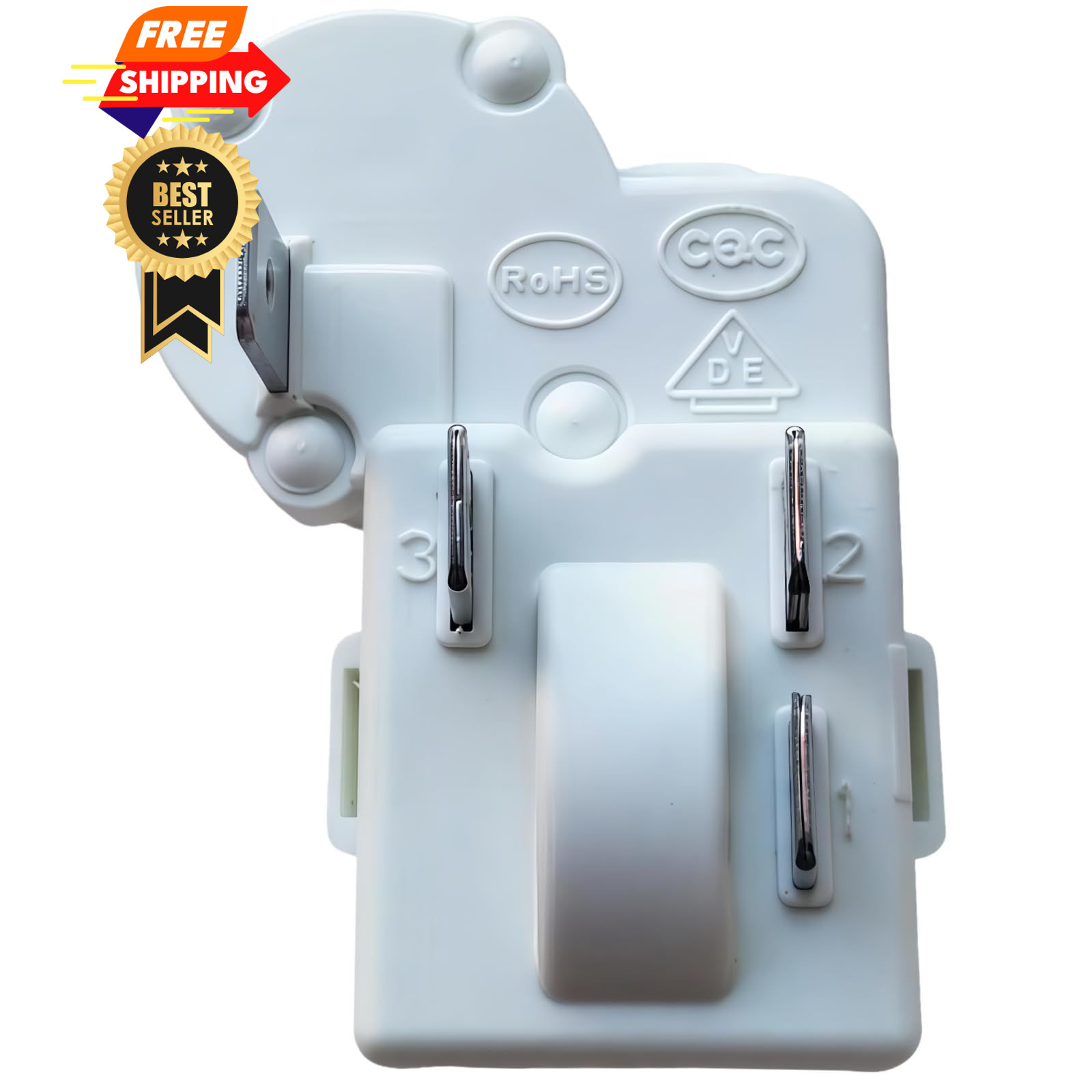 Refrigerator Freezer Compressor PTC Starter Relay & Overload ZHB88-125P4.7 gallery