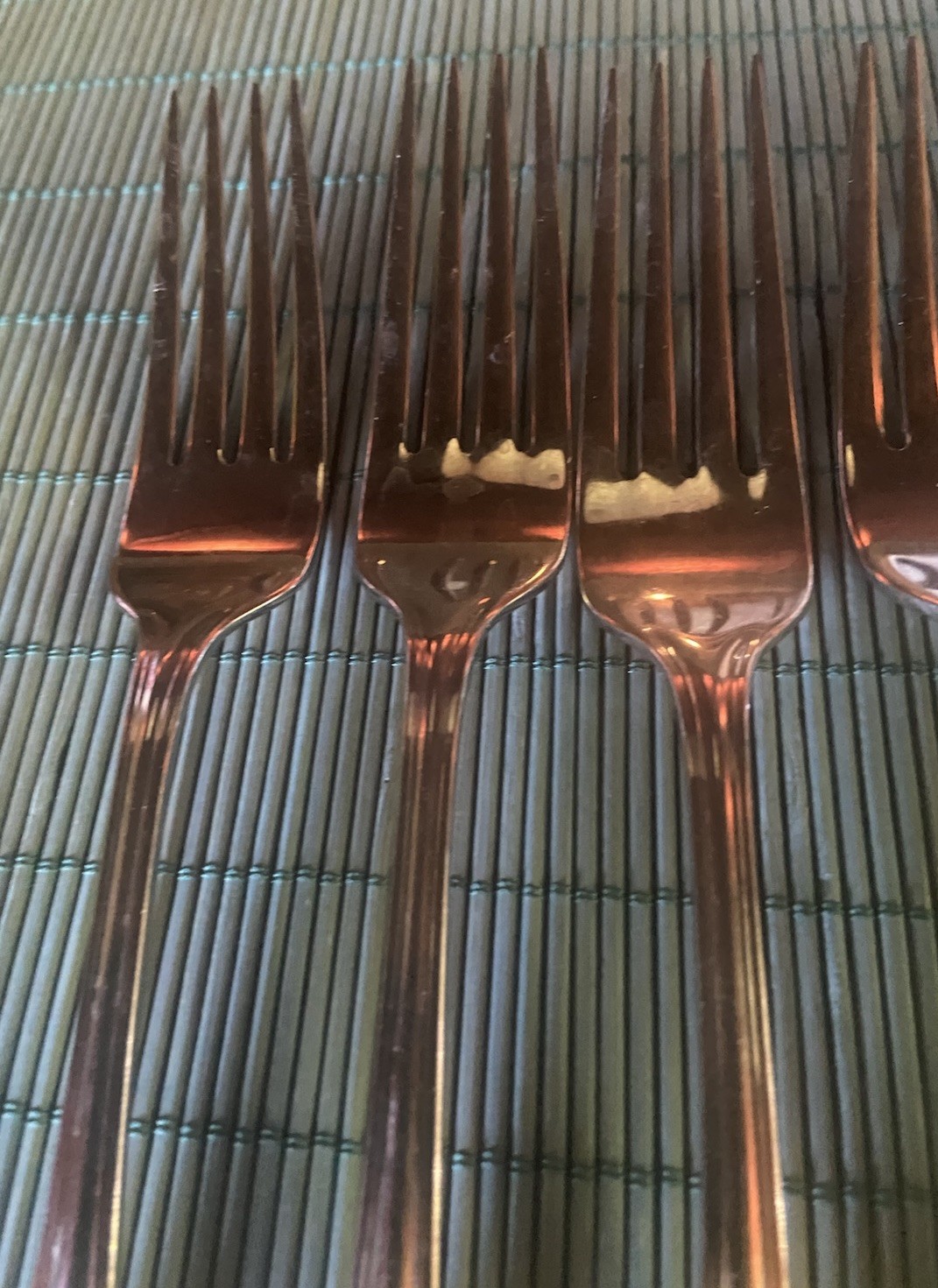 J.A. Henckels ALCEA Dinner Forks Stainless 18/10 Glossy Set of 8 8” Rib Tip gallery