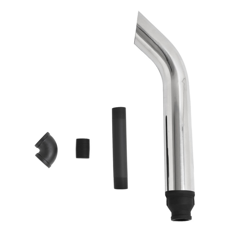 Replacement Stainless Exhaust Stack Pipe Exhaust Stack For John Deere 110 112 gallery