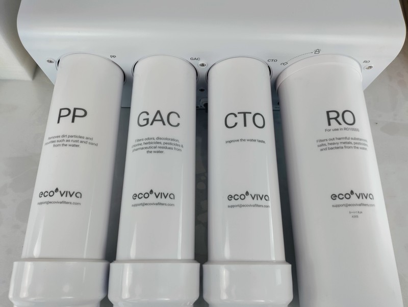 Ecoviva UnderSink Reverse Osmosis RO 1000GPD Water Filter Filtration System gallery