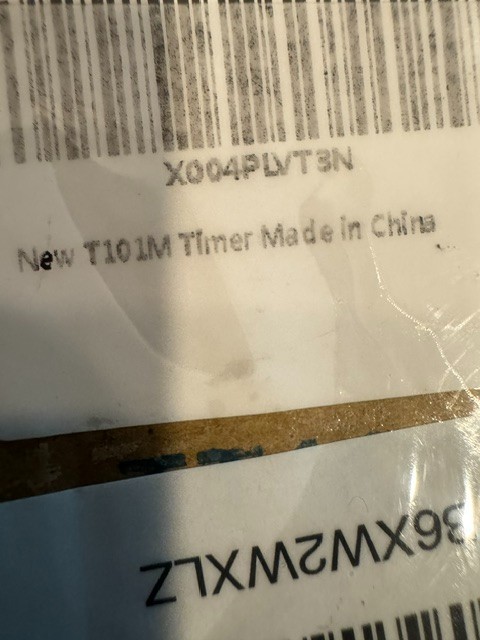 T101M 24-Hour Mechanical Timer (Mechanism Only) - 120V SPST, Heavy-Duty gallery