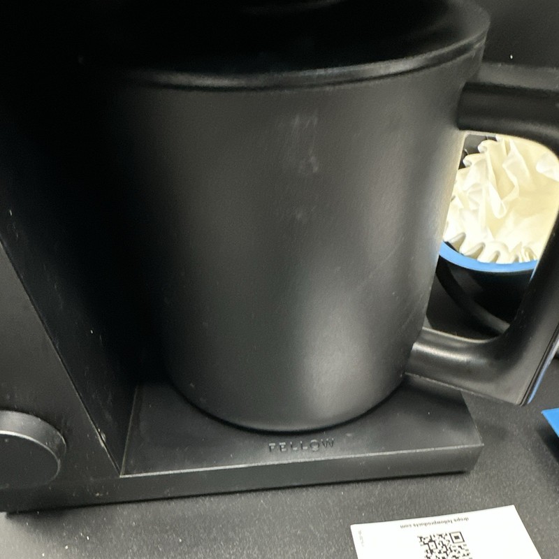 Fellow Aiden Precision Filter Coffee Machine Black w/ Carafe, Filters, Lid gallery