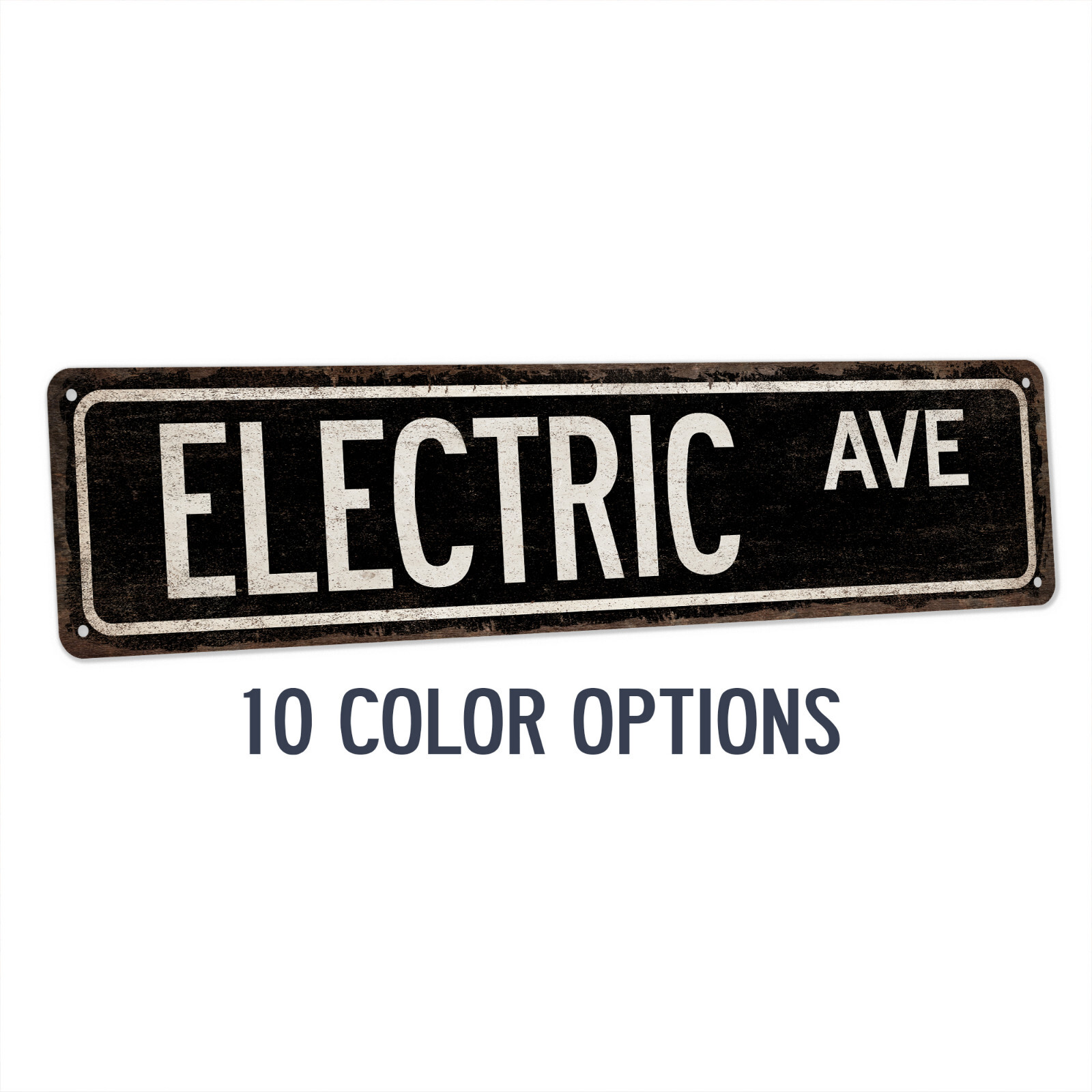 Electric Street Sign Industrial Decor Electrician Electrical Art 104180021026 gallery