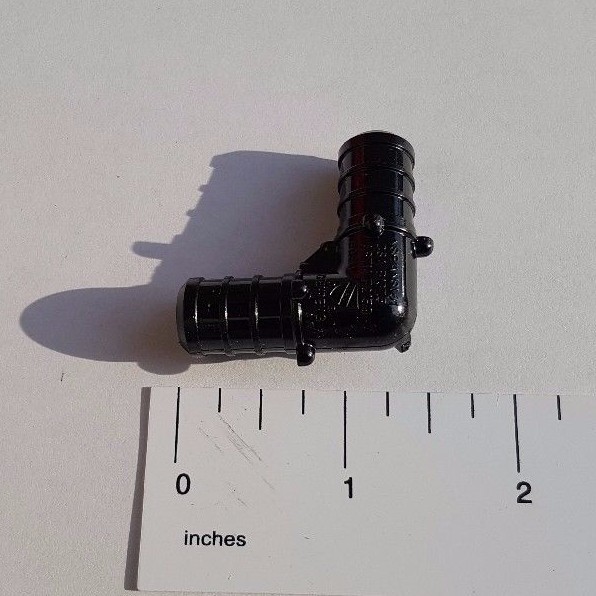 100 PIECE 1/2" PEX ELBOW POLY ALLOY LEAD FREE CRIMP PLASTIC FITTINGS - NSF, CUPC gallery