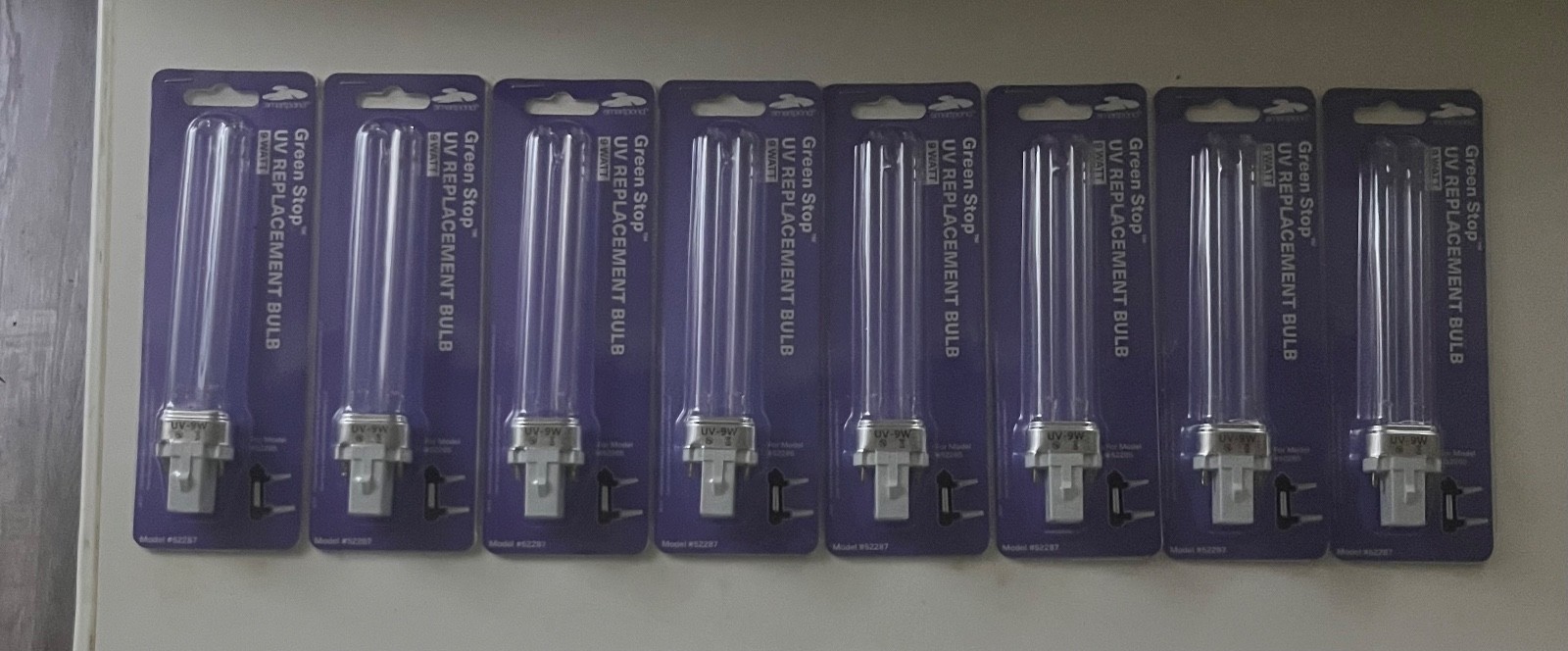 Smartpond Green Stop Replacement 9W UV Bulb Lot of 8 gallery