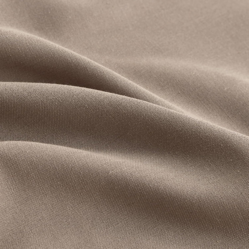 Khaki Linen Rectangle Tablecloth 60x84" Textured Burlap Tan Boho Farmhouse gallery