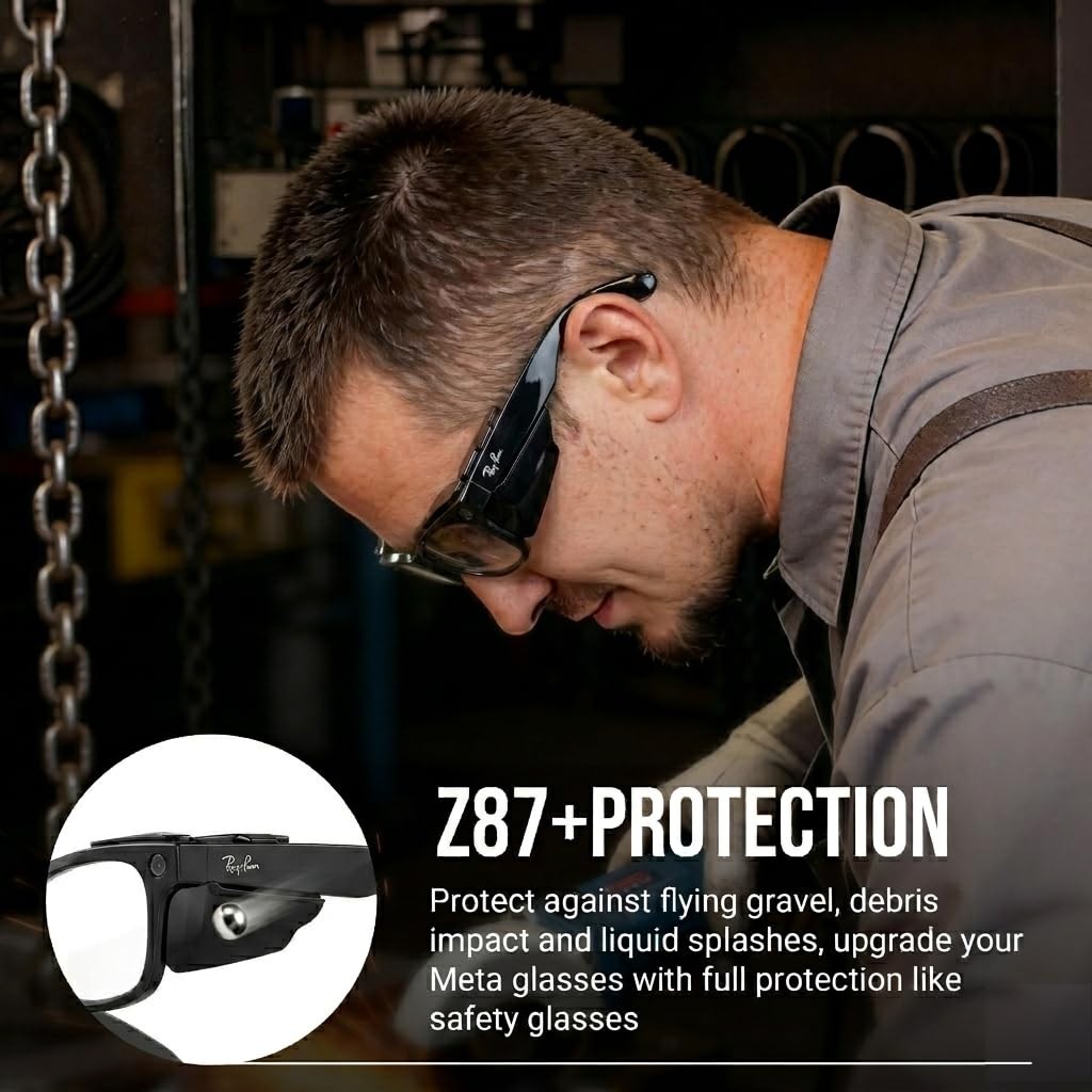 BonFook HiBloks Full Coverage Safety Available for both M & L size, Black gallery