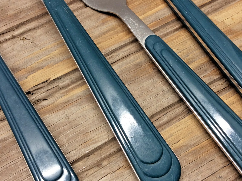Gibson Flatware Replacement Pieces Emerald Green Vintage CHOICE PER PIECE gallery