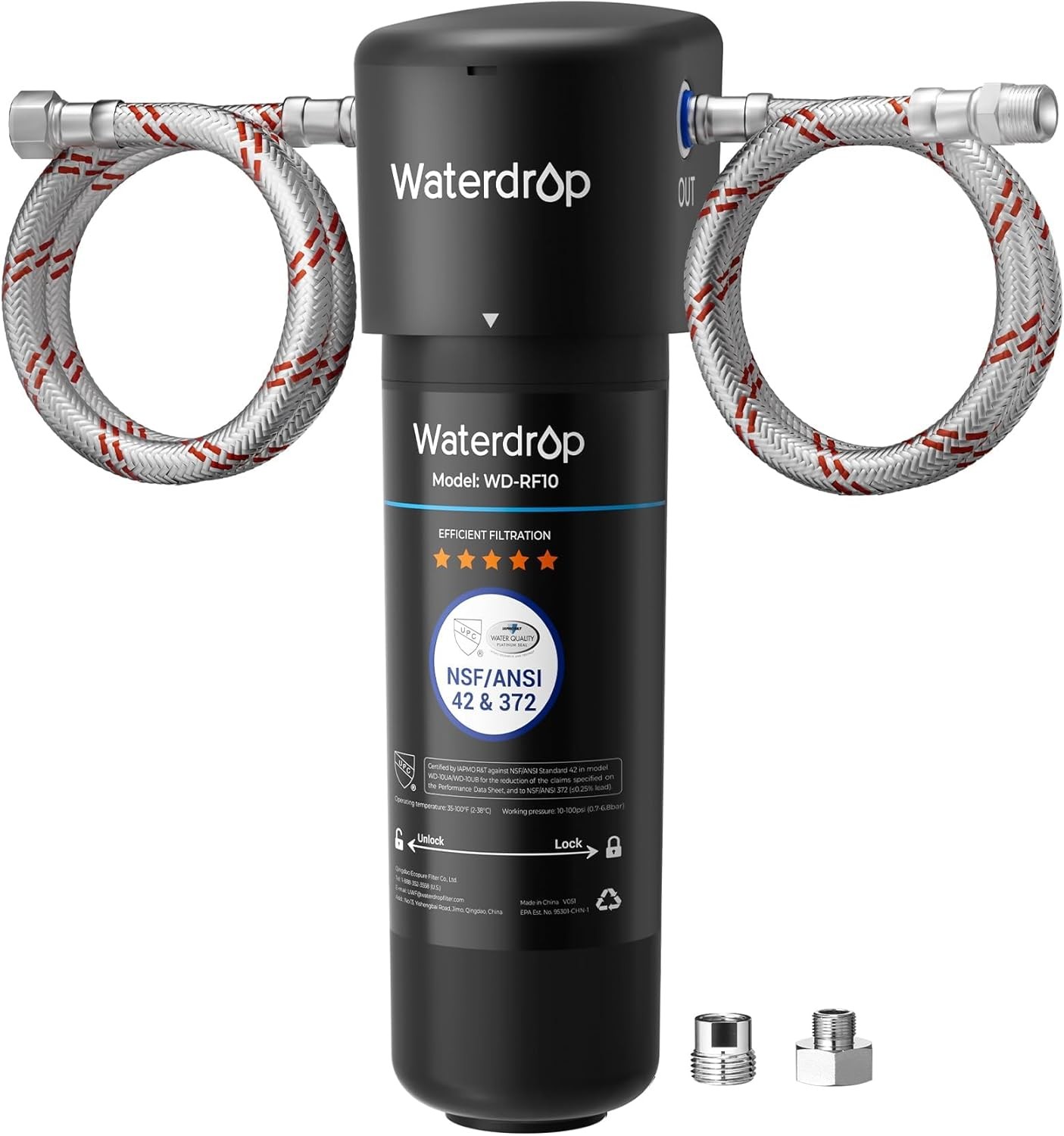 Under Sink Water Filter System Reduces PFAS Lead Chlorine NSF 42 gallery
