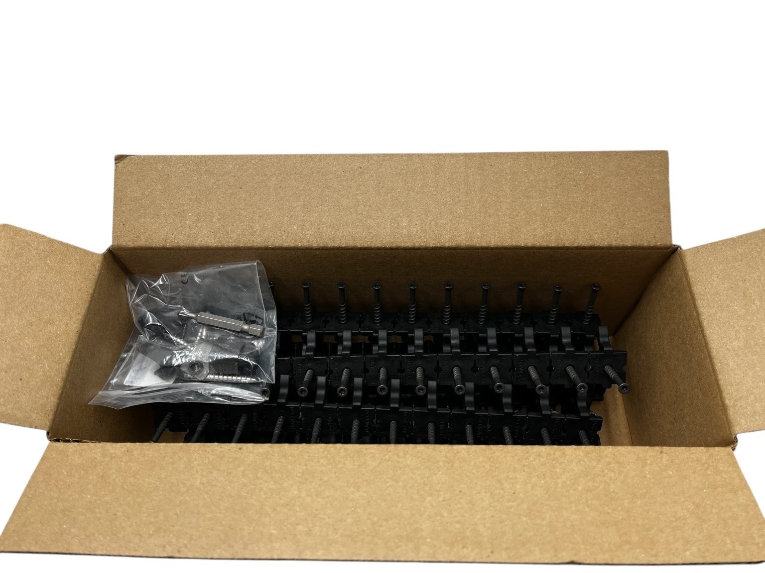 Deckmate Universal Collated Hidden Deck Fasteners 55 SQ FT (96 Clips & Screws) gallery