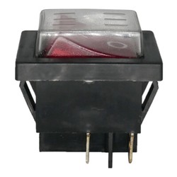 Light Country R5 4-pin 2position 16A 250V Waterproof Rocker Switch Red With Lamp gallery