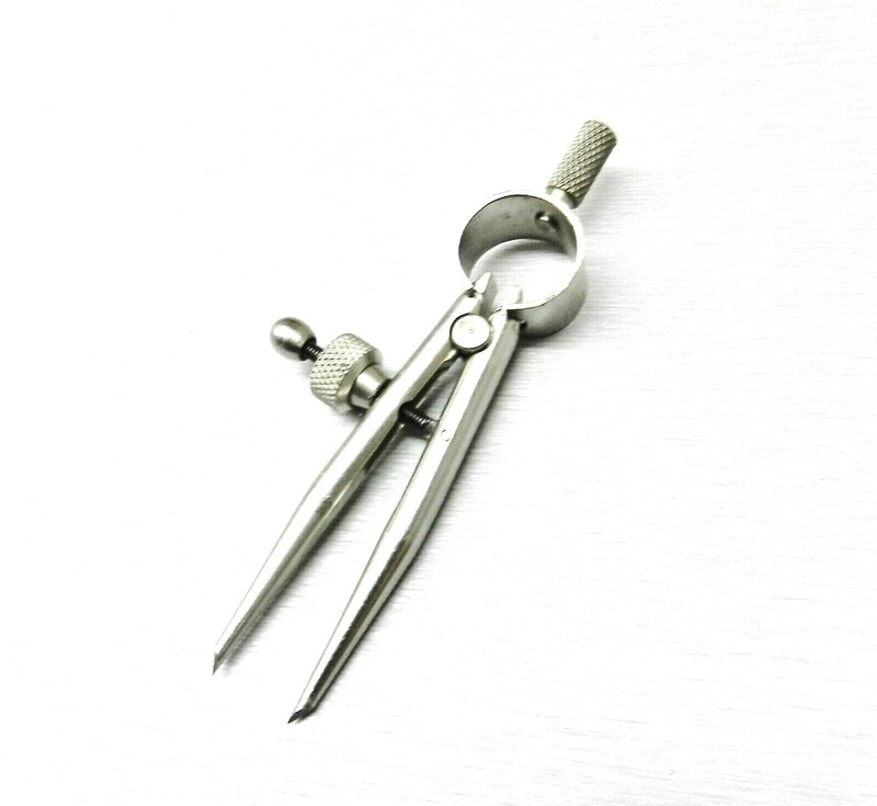 Divider Mini Round Leg Spring Dividers Layout Compass Tool Jewelry Hobby PEGASUS gallery