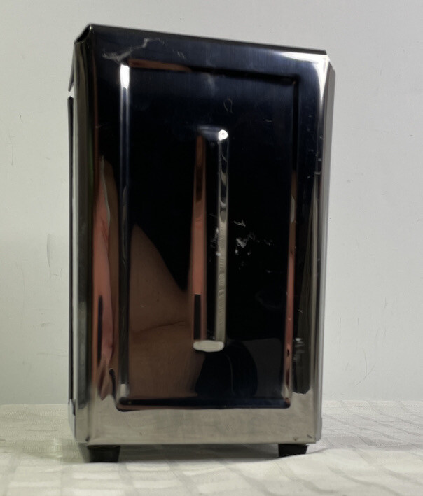 TableCraft 221 S/S Full-Size Double Sided Napkin Dispenser gallery
