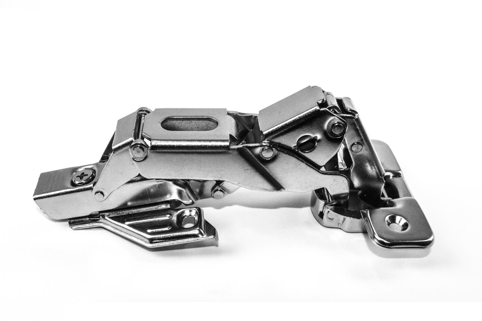 165 Degree Full Overlay Face Frame Concealed Cabinet Door Hinges with Screws gallery