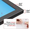11x14 Picture Frame for Wall Display, 11 x 14 Black Picture Frame with HD Ple... gallery