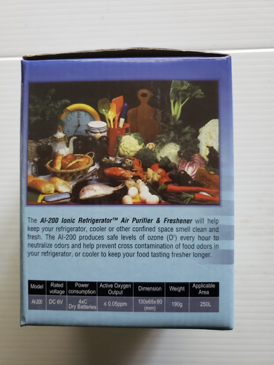 Air Innovations Ionic Refrigerator Air Purifier & Freshener AI-200 gallery