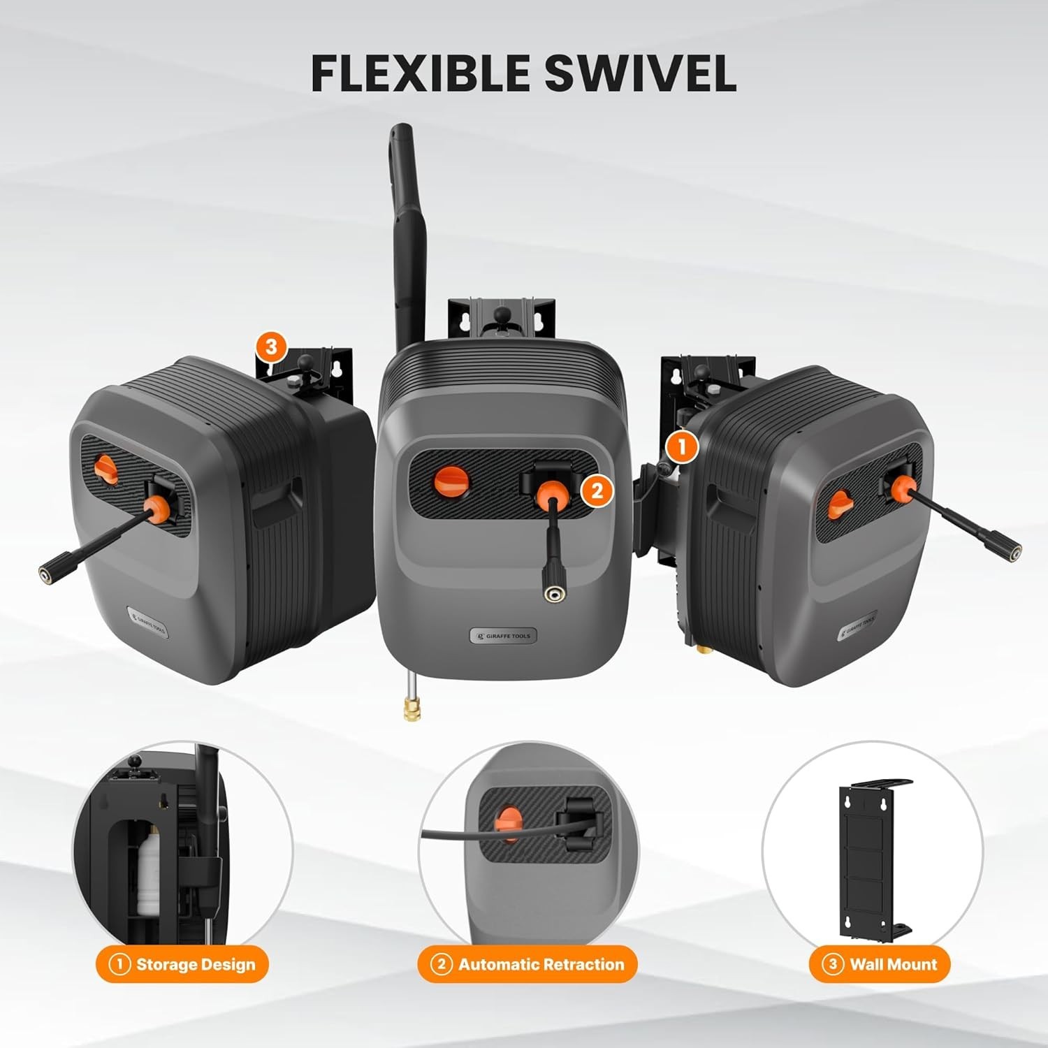 Giraffe Tools Max 2500 PSI Grandfalls Pressure Washer G20 Electric Power Washer gallery
