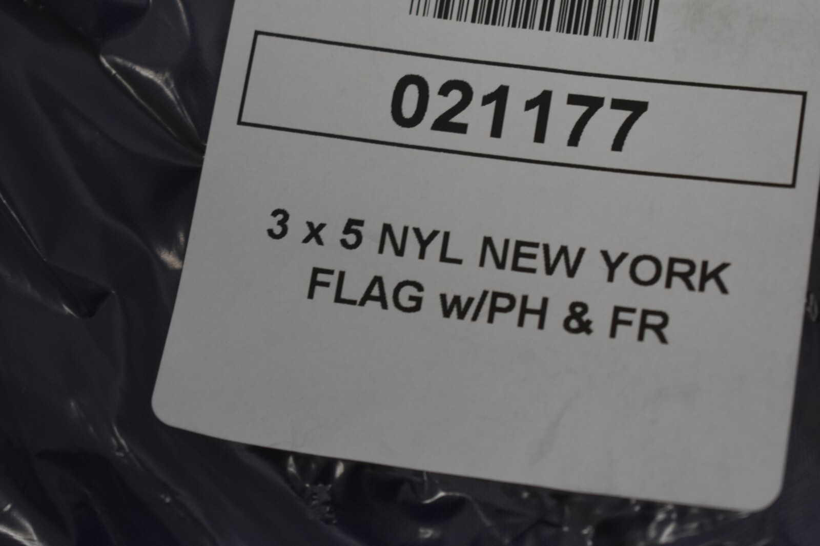 Valley Forge New York Flag 3' x 5' Nylon Indoor Nylon Fringe Ends Pole Hem gallery