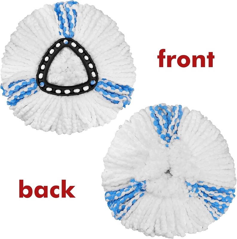 3 Pack Mop Replacement Heads Compatible with Spin Mop, Microfiber Spin Mop Head gallery