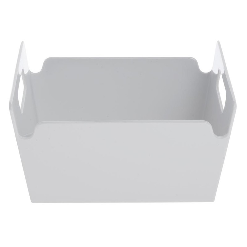 HUBERT® Serving Bowl with Handles Square White Melamine - 8" L x 8" W x 4 1/2" H gallery