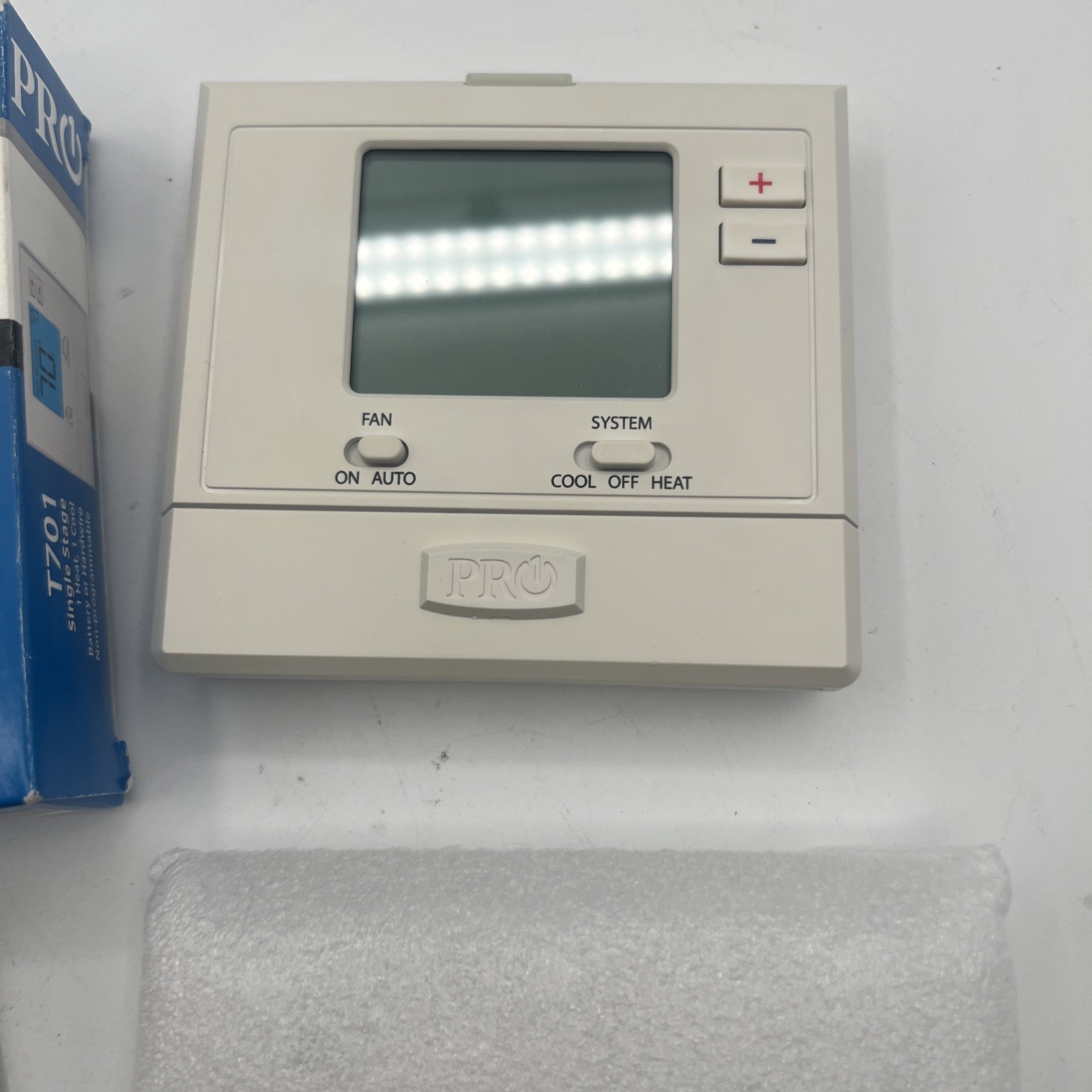 PRO1 IAQ T701 Beige/white Non-Programmable Electronic Thermostat, Free Shipping gallery