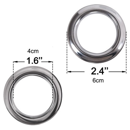 1 SET SHORT LENGTH THERMAL WINDOW BATHROOM DECOR CURTAIN CHROME GROMMETS K30 gallery
