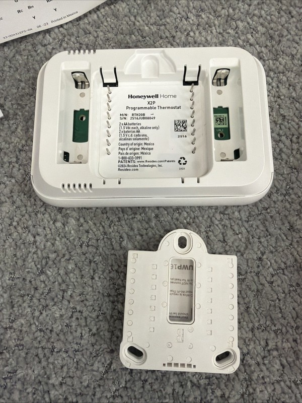 Honeywell X2P Single Stage Programmable Thermostat RTH20B Home 1 Heat/1 Cool NEW gallery