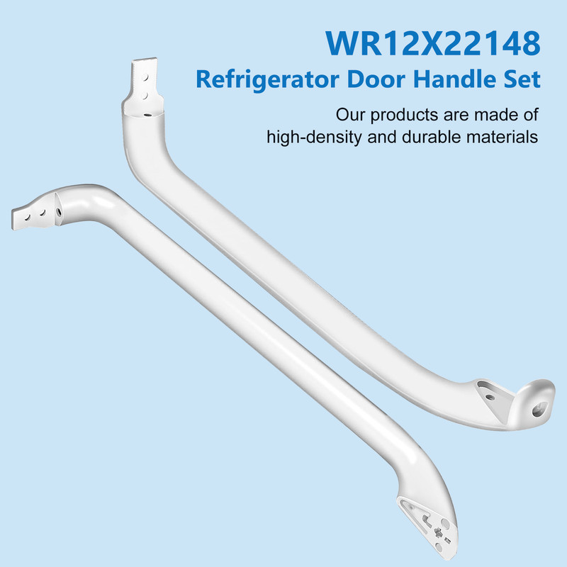 Door Handles Compatible for GE Refrigerator WR12X22148 WR12X20141 WR12X11011 gallery