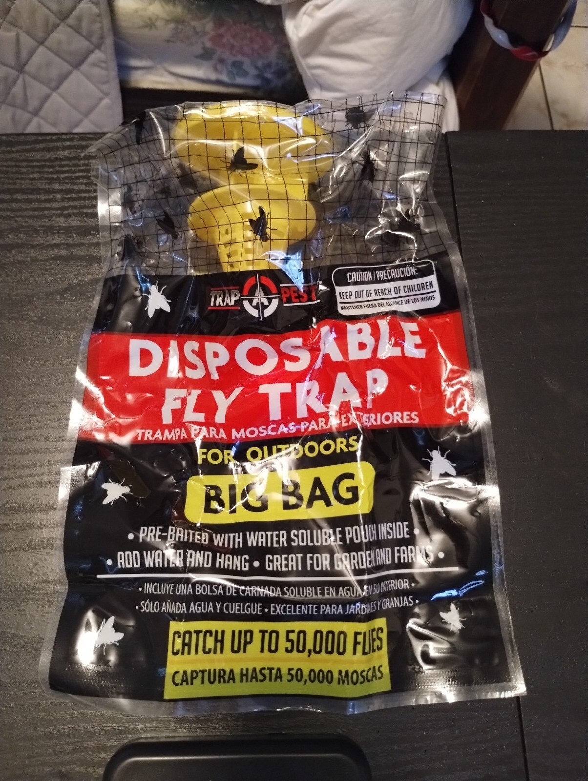 6 Trap A Pest Disposable Fly Trap Outdoor Killer Catcher Bags Pest Control gallery