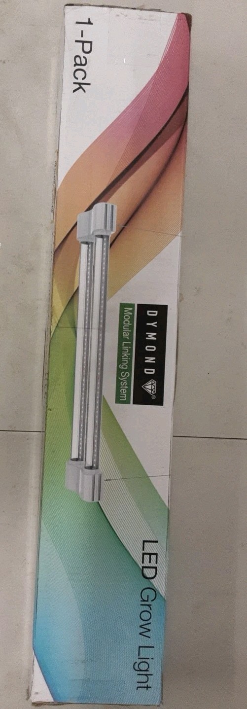 DYMOND 2 ft. LED Grow Light Full Spectrum 5000K Daylight and 660nm Red Linkable gallery
