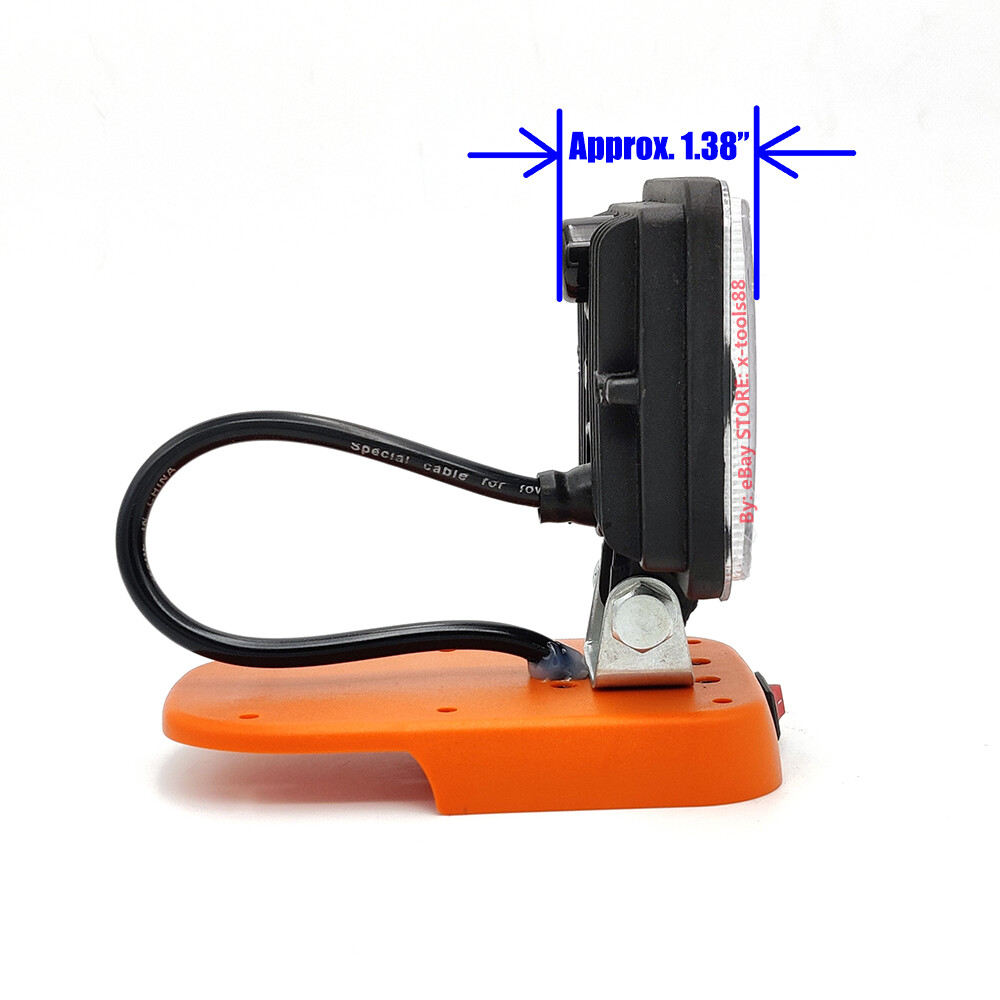 1x LED Work Light Work with Ridgid 18v Battery-2280LM-w/Discharge Protection BMS gallery