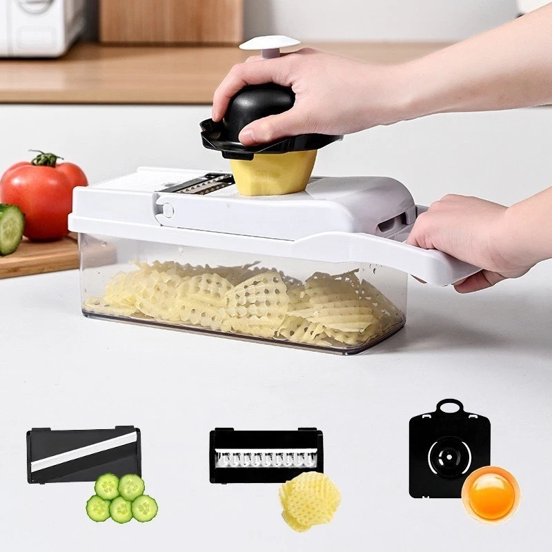 15-In-1 Vegetable Fruit Chopper Cutter Food Onion Veggie Dicer Slicer Kitchen gallery