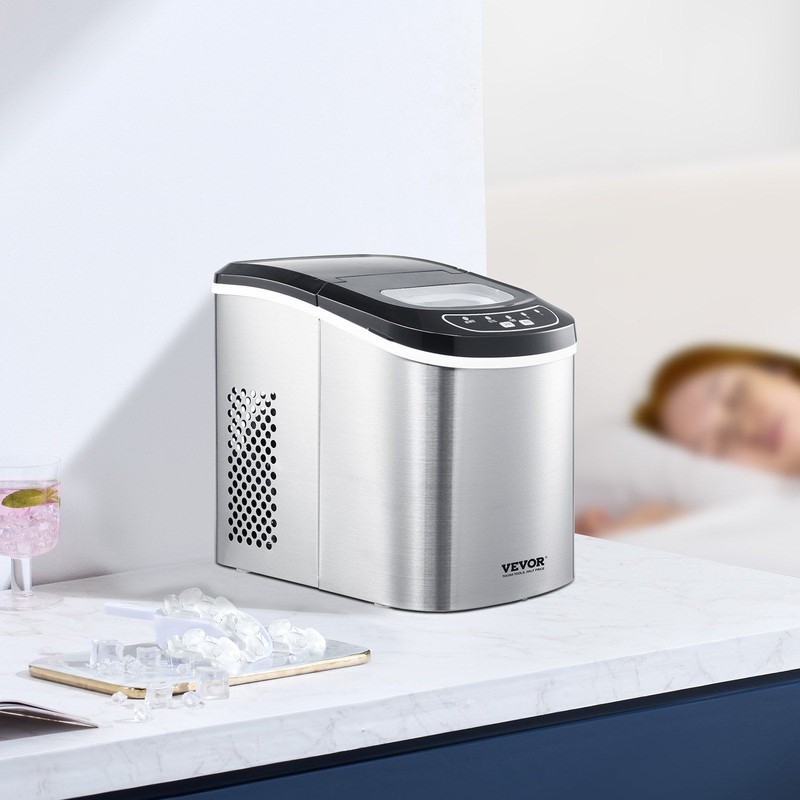 Small Space Ice Maker 33lb Production 24H Portable Self-Cleaning Included gallery