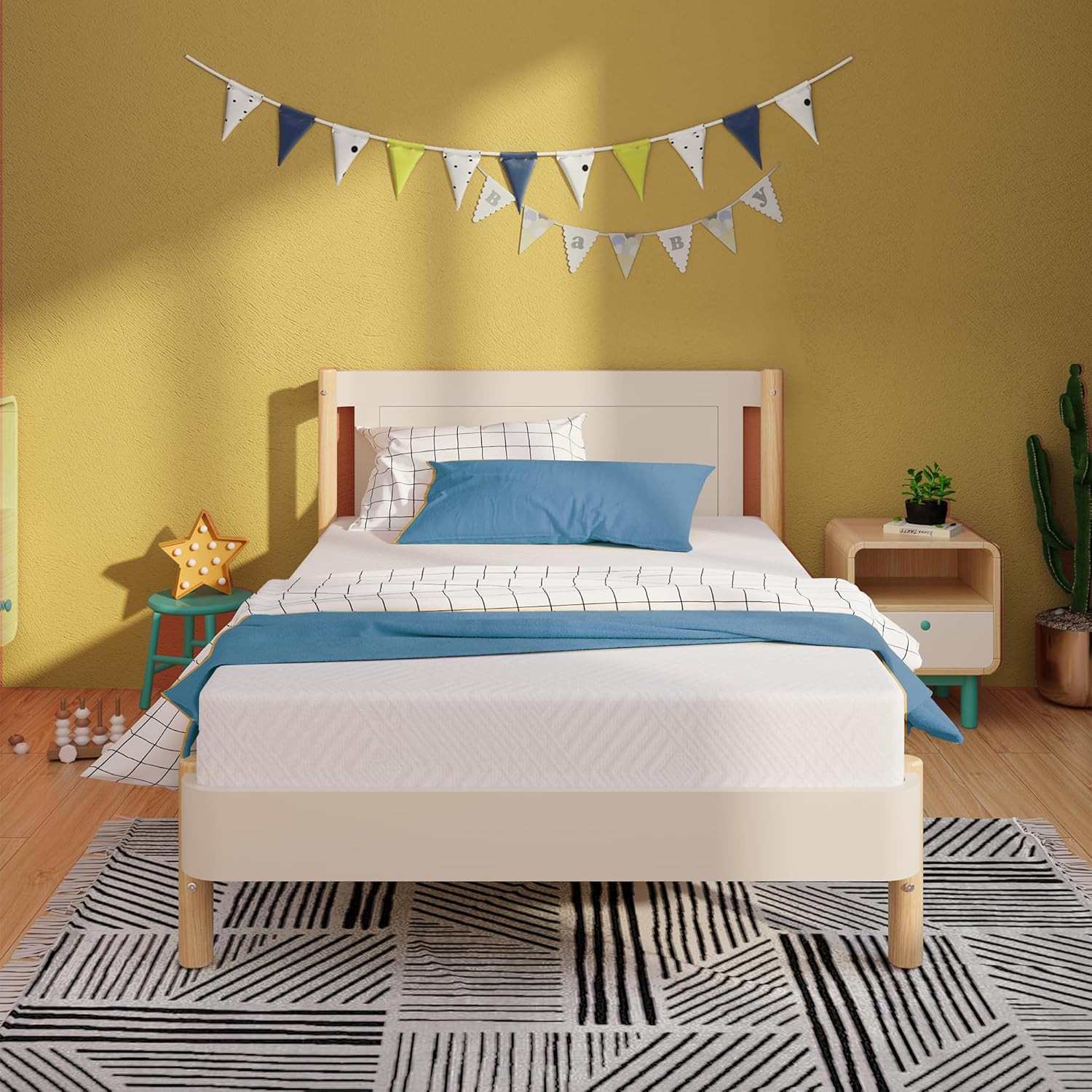 White GT 12-Inch Full Mattress for Comfort and Support gallery