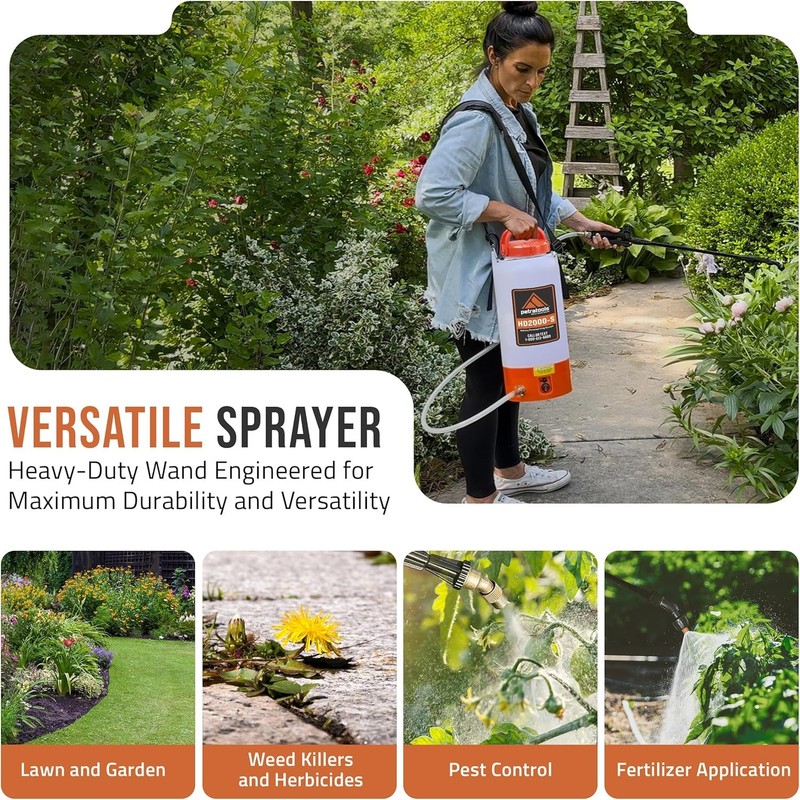 Petratools Battery Powered Sprayer 2 Gallon - HD2000-S - Heavy Duty Electric Spr gallery