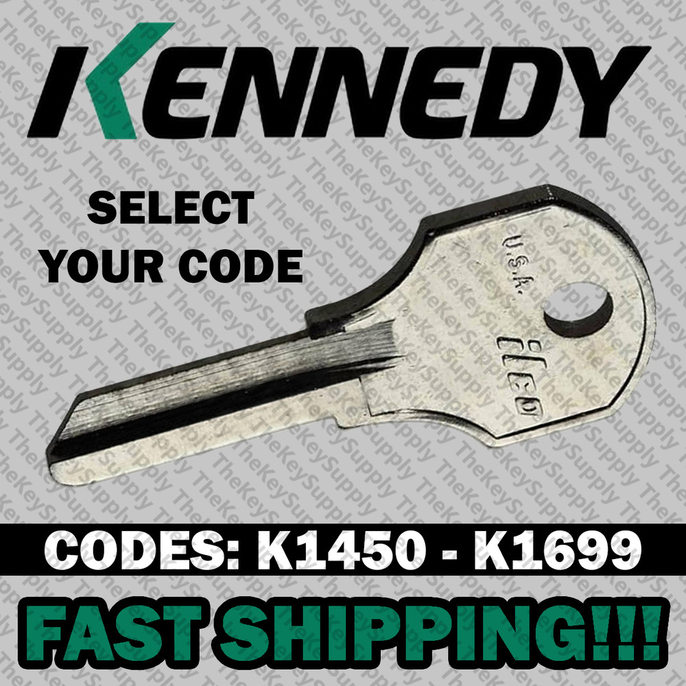 Kennedy Tool Box Key Cut to Your Code K1450 - K1699
