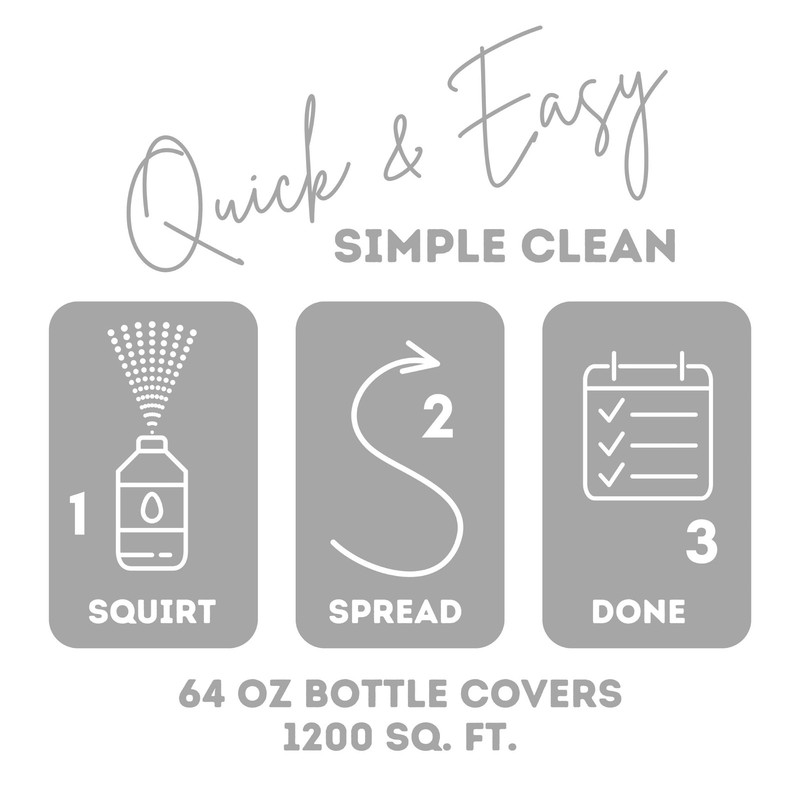 Quick Shine Multi Surface Floor Cleaner 64oz Ready to Use-Streak Free-No Rinse gallery