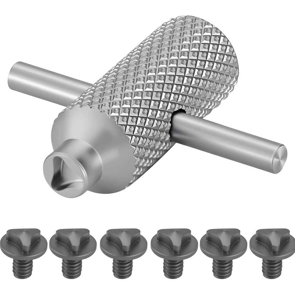Triangle Screw & Driver Kit Compatible with 4 in x 0.7 in, as shown