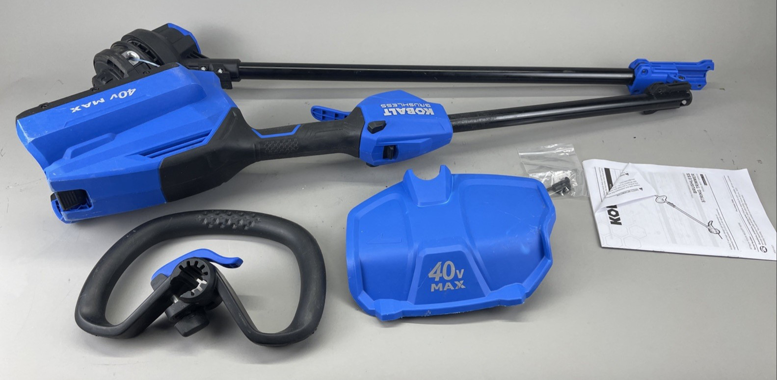 Kobalt 40v 40-volt Max 15-in String Trimmer 3809908 Tool Only gallery