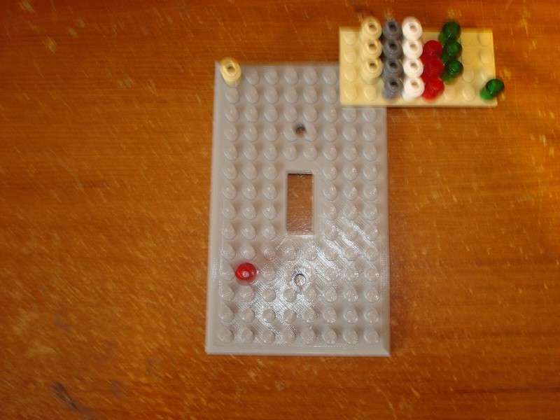 Light Switch Cover,Works COMPATIBLE with LEGO bricks, Wall Plate,toggle & rocker gallery