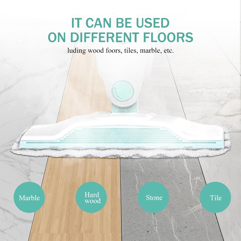 6-Pack Steam Mop Replacement Pads, compatible with Shark S1000/S1000A steam mops gallery