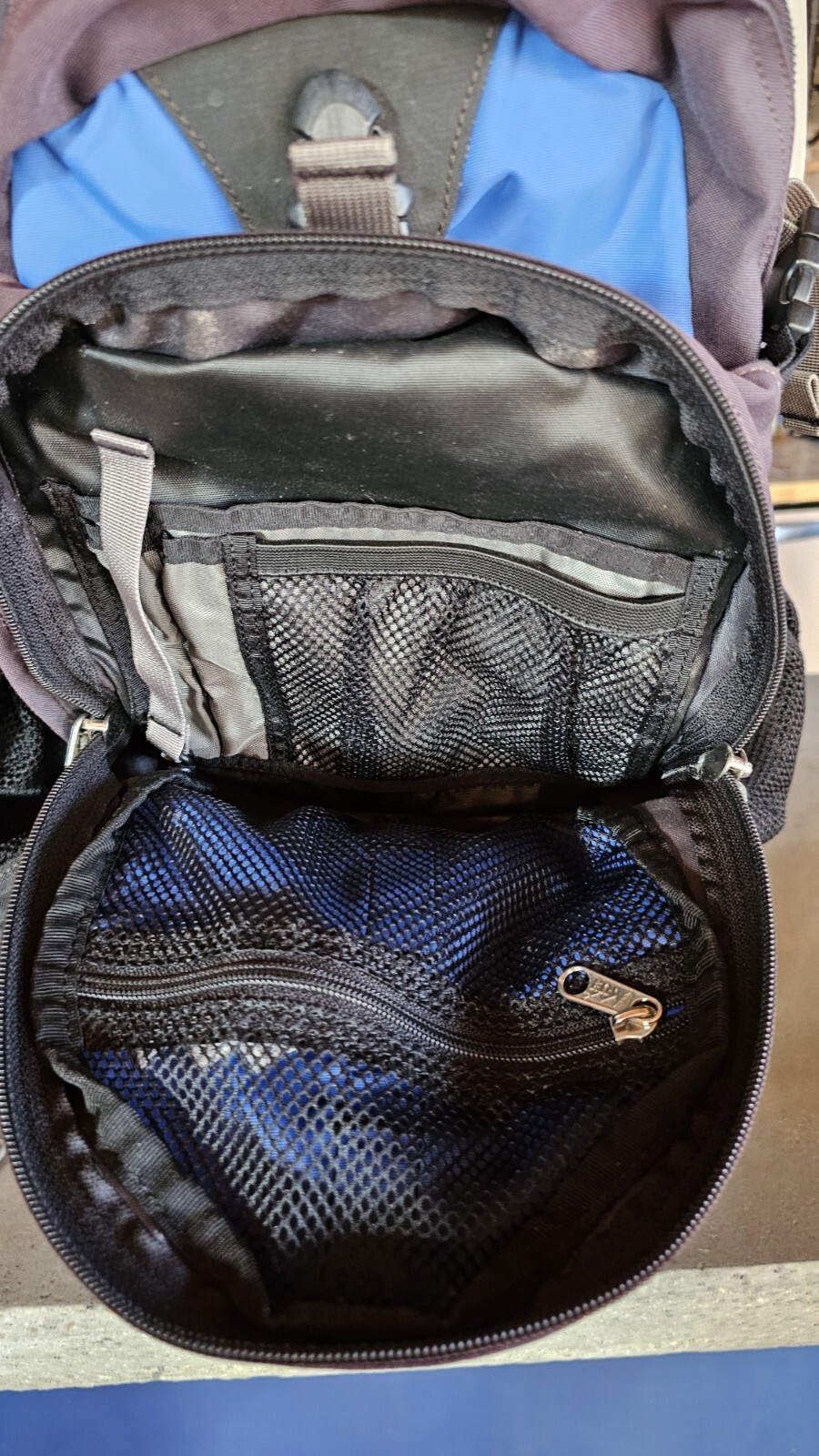 REI Alpine Medium Backpack Blue - Hiking/Camping Multi Pockets Whitney 4