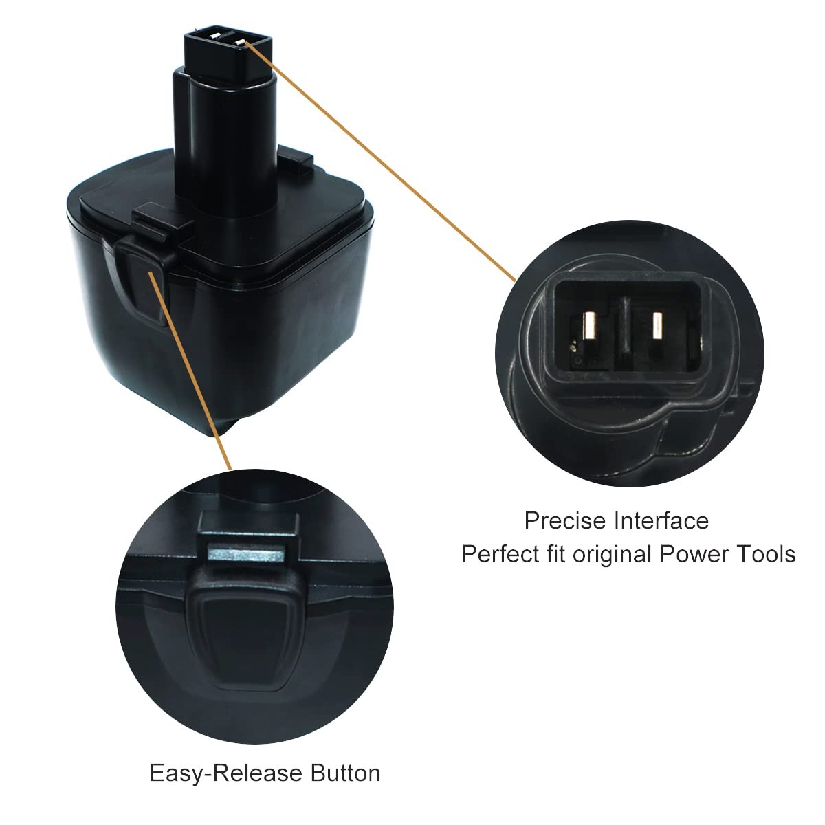 Battery 18V 2Ah Replace for Lincon Power luber Grease Gun 1800 1801 1842 1844 gallery