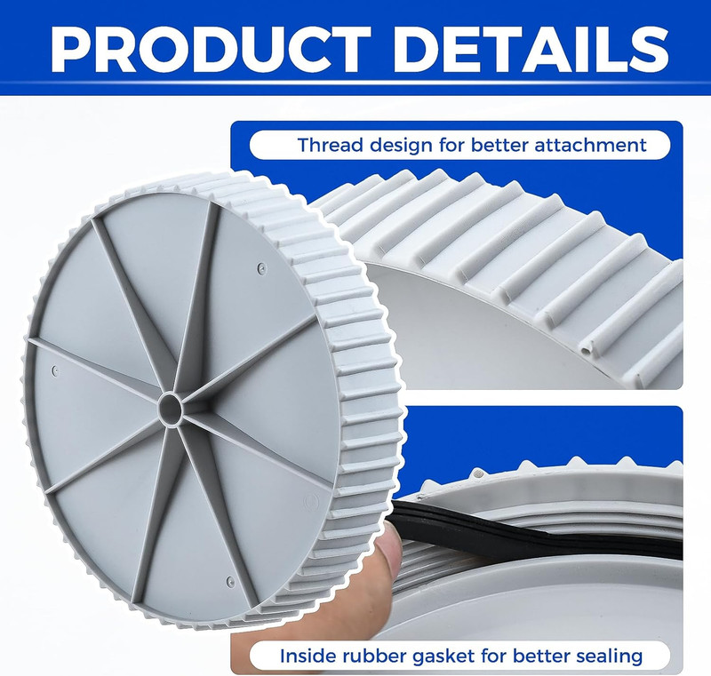 Conversion Kit for Skimmer Pump Compatible with Summer Waves SFX1000 SFX1500 SFX gallery