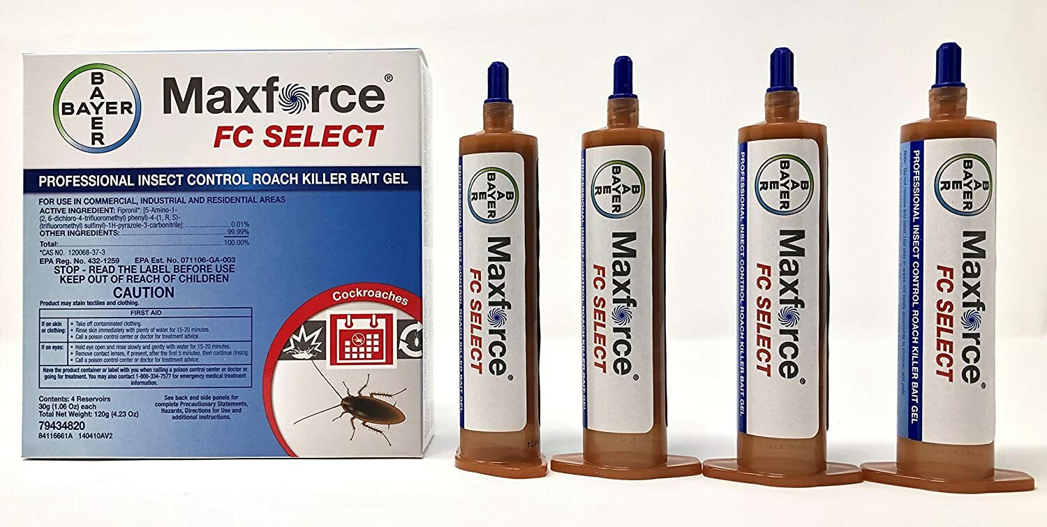 Maxforce Select Roach Killer Bait Four Tubes - *** SAME DAY SHIPPING *** gallery
