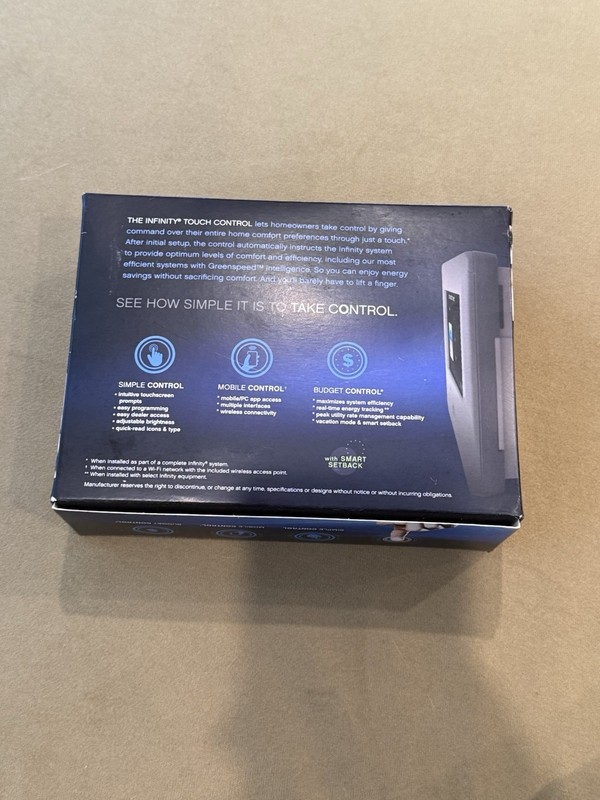 Carrier Infinity System Control With Wi-Fi - SYSTXCCITC01-A NEW OPEN BOX gallery