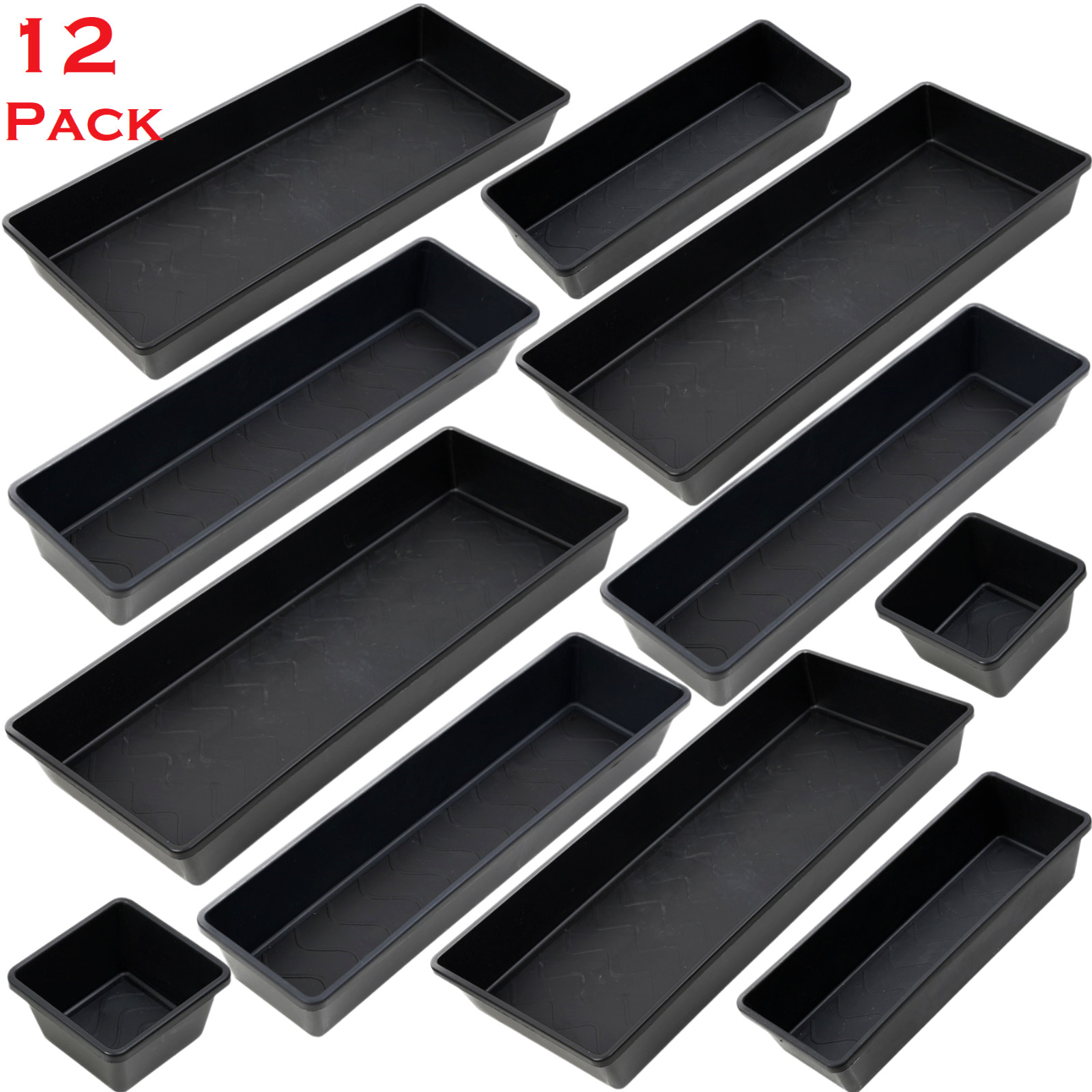 Tool Box Organizer tray set Storage Bins Rolling Toolbox Cabinet Drawer Dividers gallery