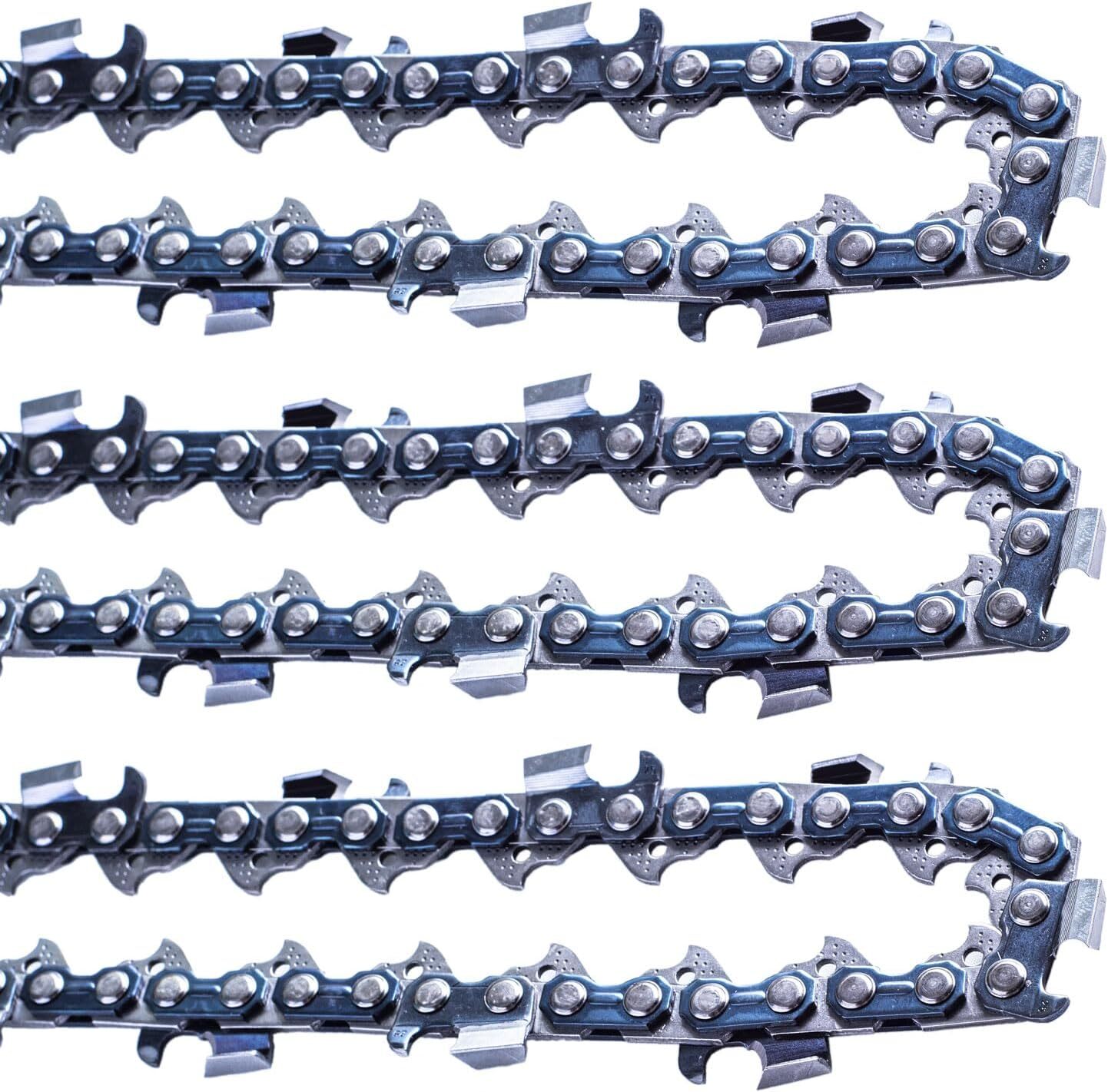 3 Pack 20" Full Chisel Chainsaw Chain for Husqvarna 455 Rancher - 3/8" .050" 72 gallery