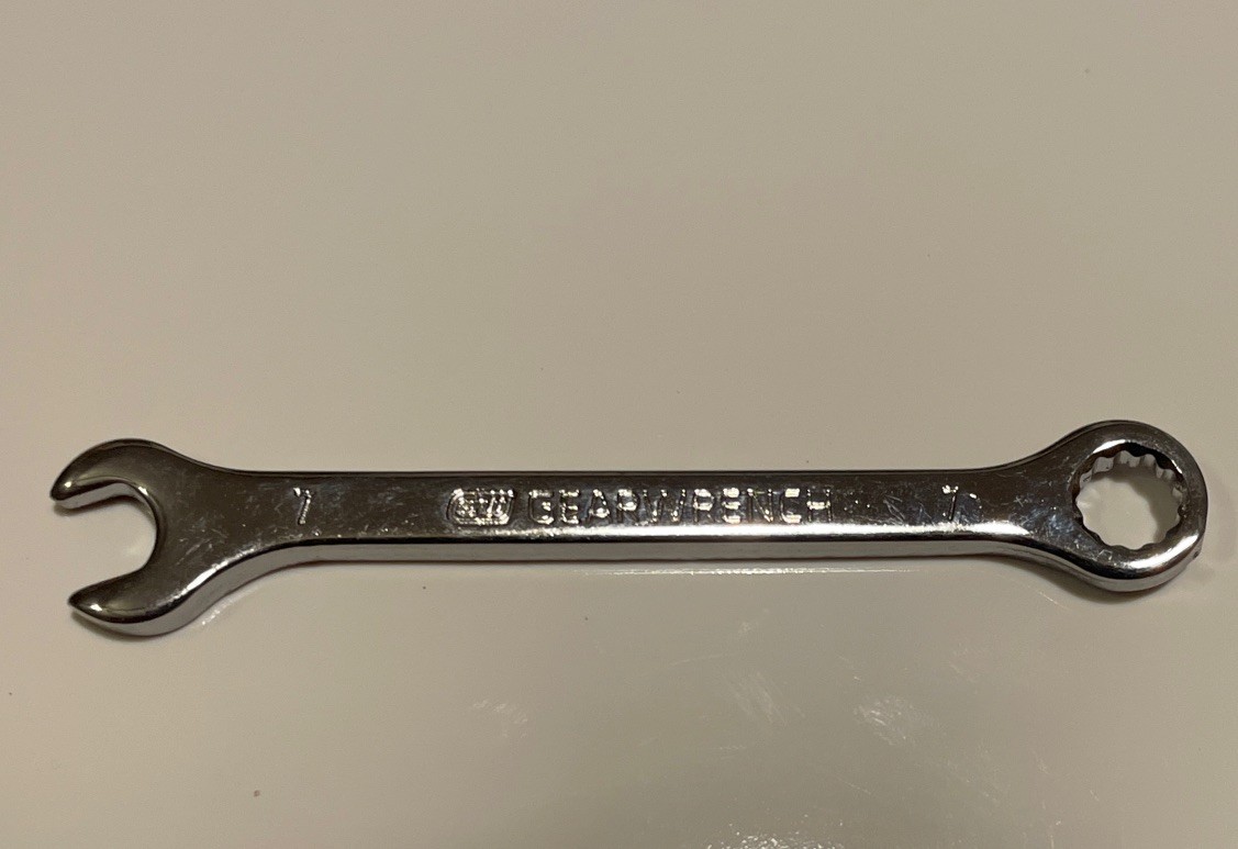 Gearwrench 7mm 12 Point Midget Combination Wrench Metric 7 Seven Millimeters gallery