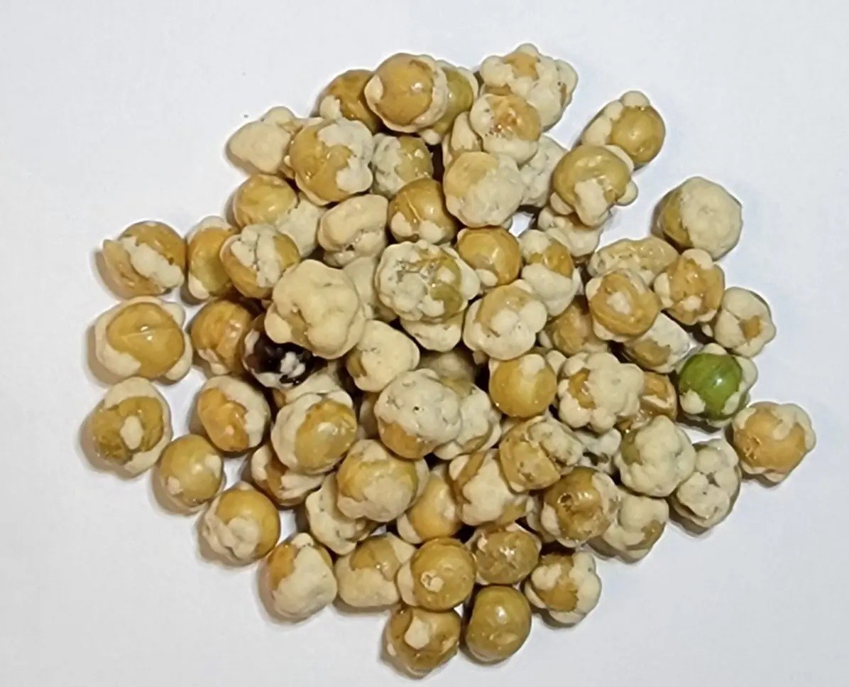 Wasabi Peas – Crunchy & Spicy Roasted Peas – Vegan Snack, No Color Added, 1 Lb gallery